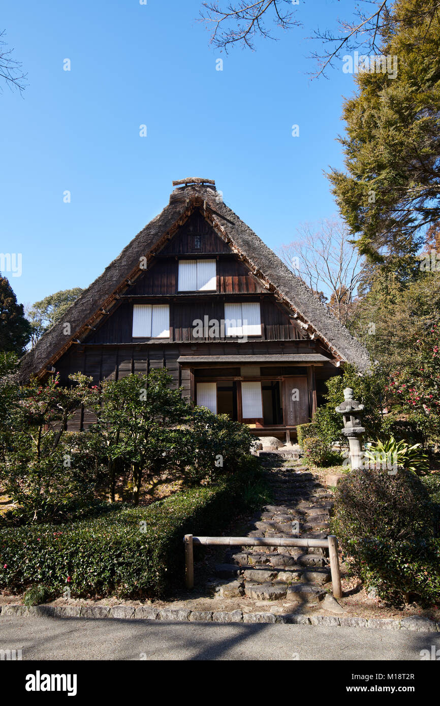 Traditionelle japanische Gassho Stil Haus Stockfoto