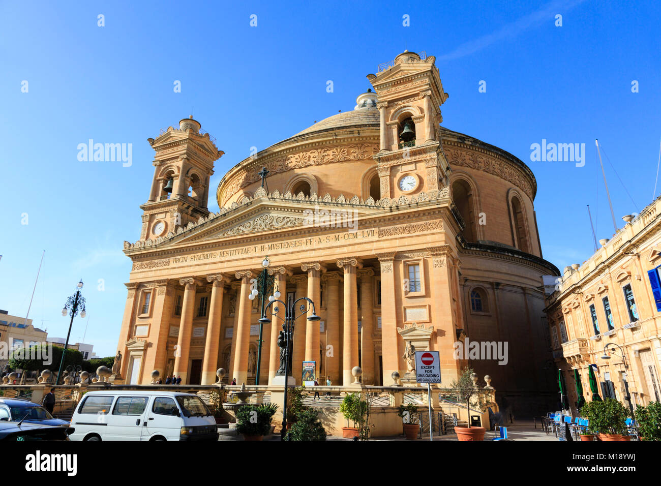 Mosta Dome Kirche, Mosta, Malta Stockfoto