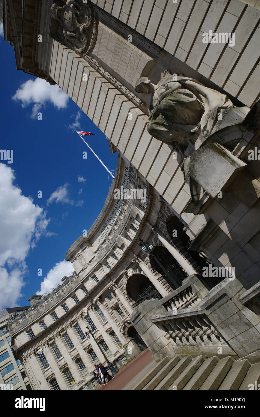 Admiralty Arch, Central London, England, Vereinigtes Königreich, Stockfoto