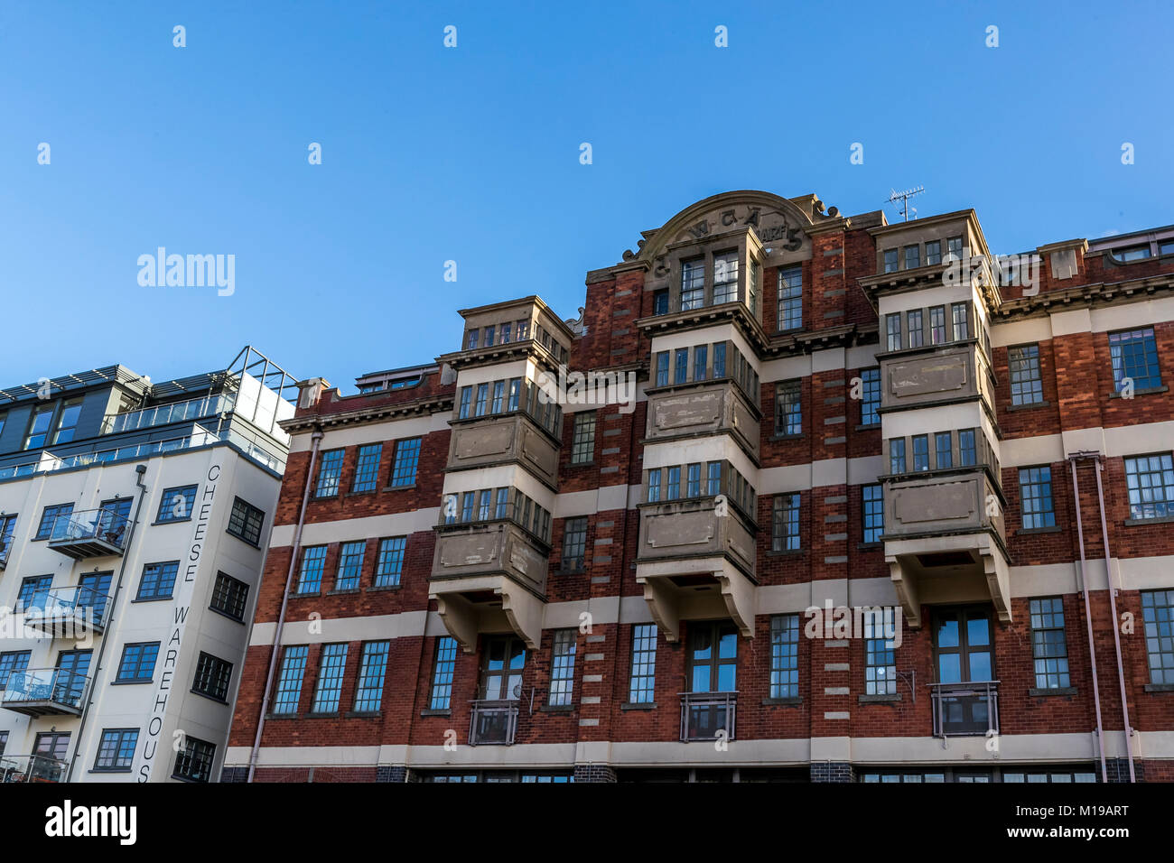 Redcliffe zurück Landung, Bristol, UK. Stockfoto