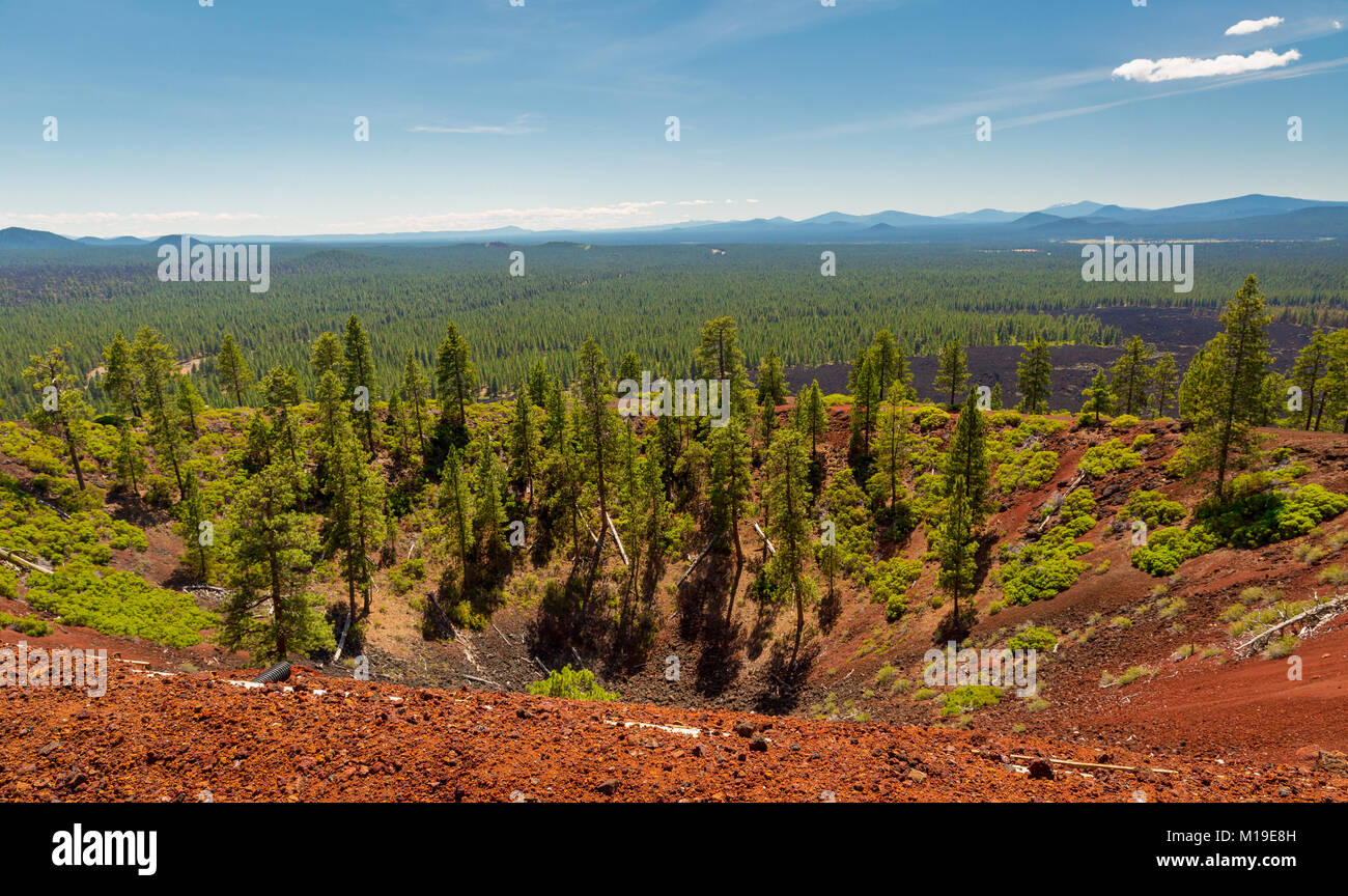 Lava Butte, Newberry National Volcanic Monument, Oregon, USA Stockfoto