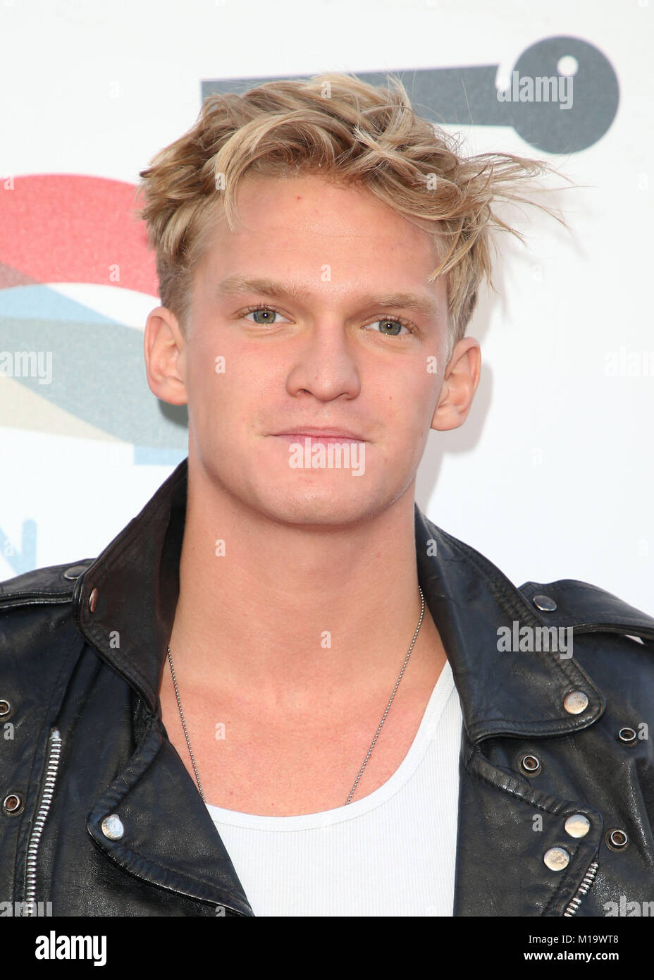 Los Angeles, CA, USA. 28 Jan, 2018. 28. Januar 2018 - Los Angeles, Kalifornien - Cody Simpson. Steven Tyler und Live Nation präsentiert die Eröffnungs-Janie Fonds Gala am Roten Studios statt. Photo Credit: Faye Sadou/AdMedia Credit: Faye Sadou/AdMedia/ZUMA Draht/Alamy leben Nachrichten Stockfoto