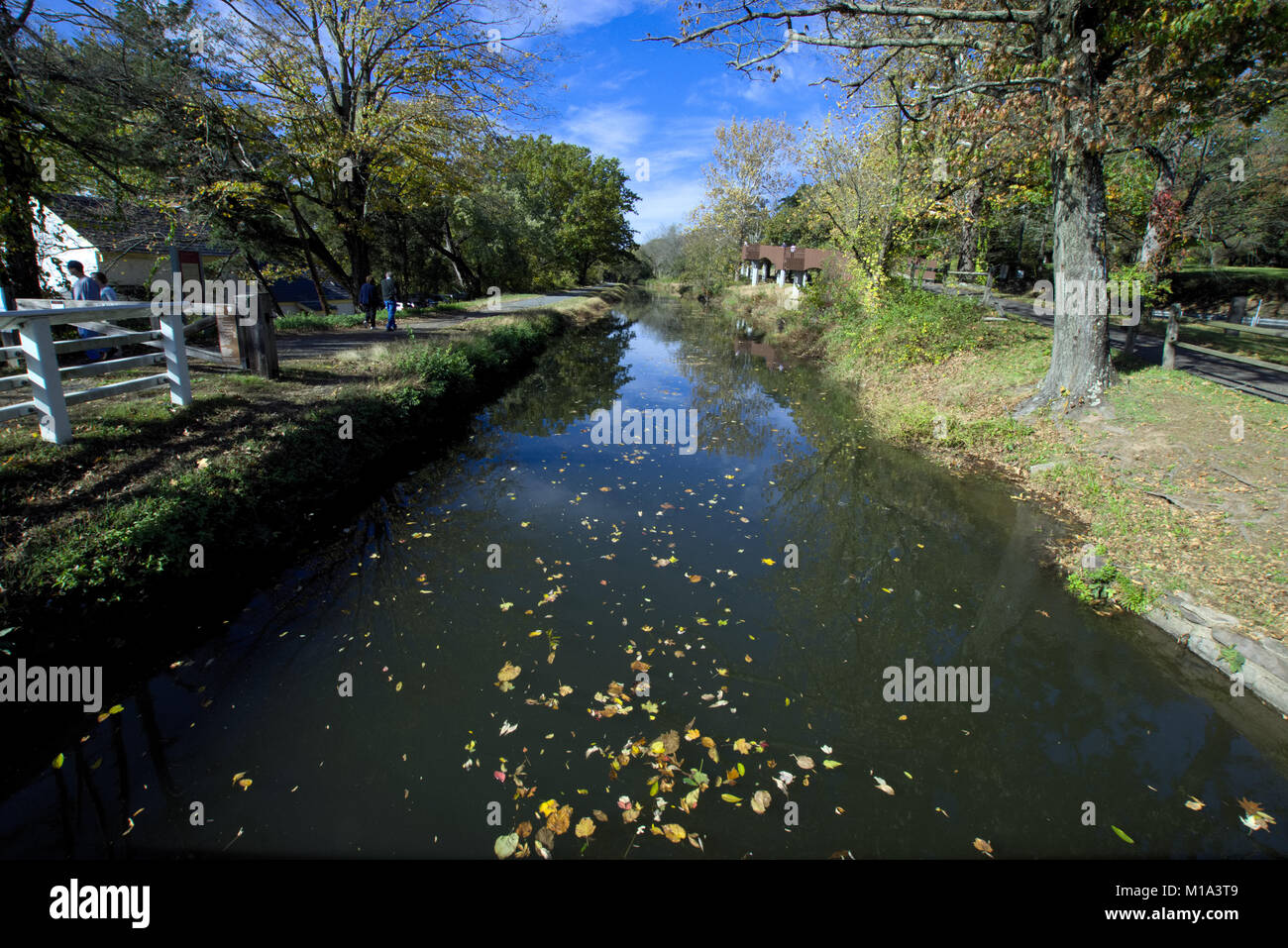 Washington Crossing Park, New Jersey Stockfoto