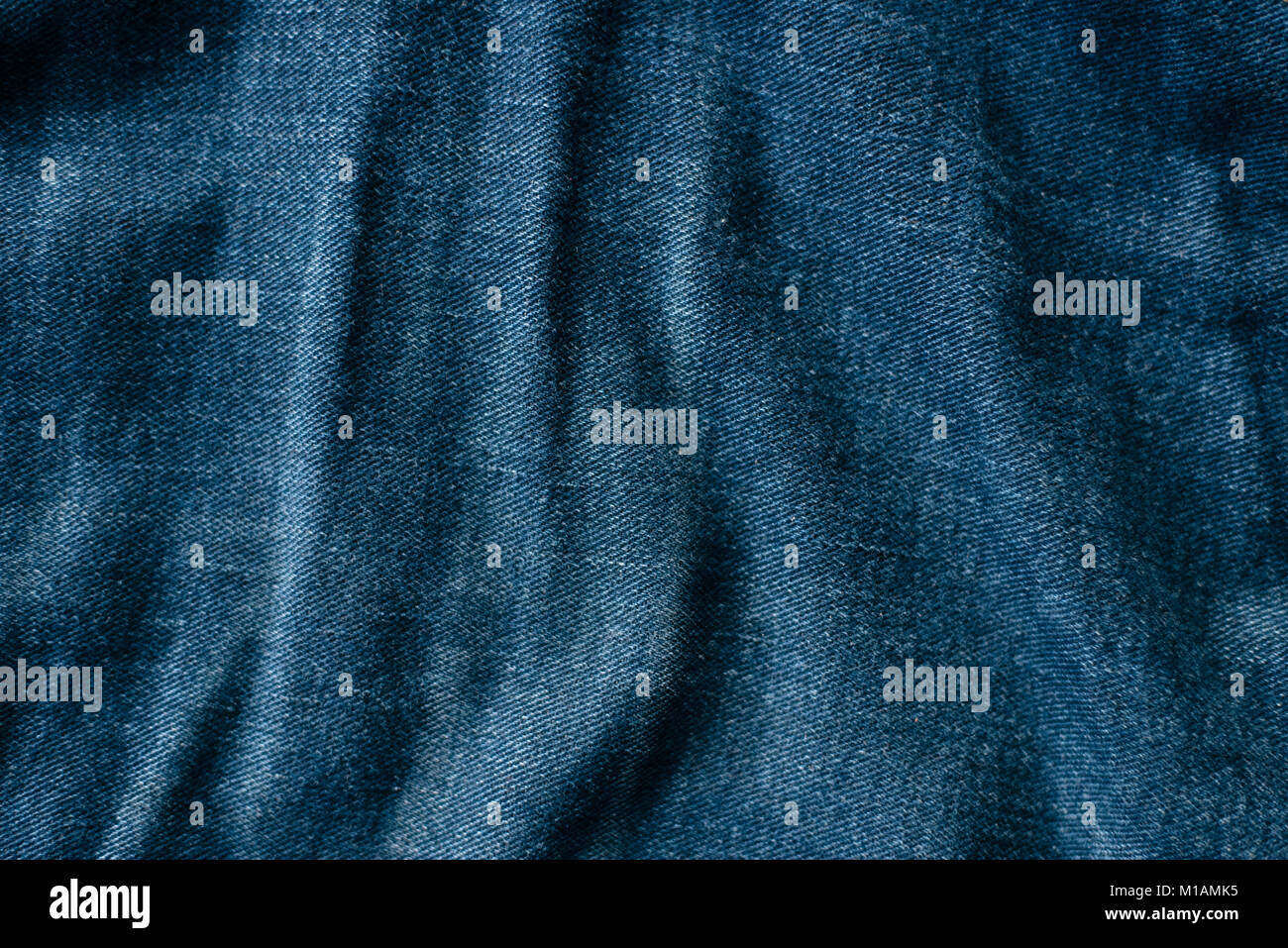 Blue Jeans Textur Hintergrund. Fashion Concept Stockfoto