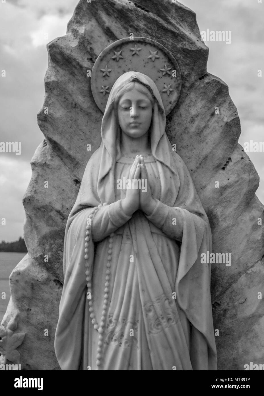 Mutter Maria, Fransican Friary Stockfoto