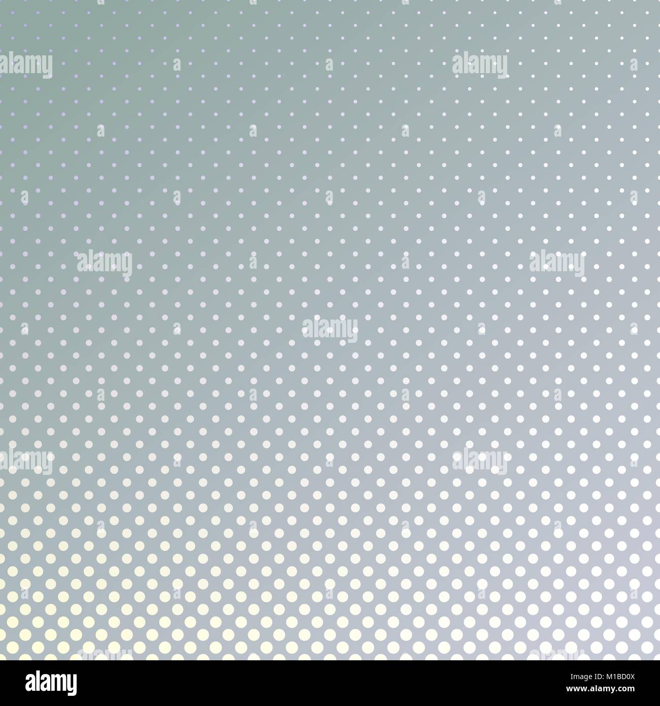 Halbton Kreis Muster Hintergrund-gradient Vector Graphic von Dots in verschiedenen Größen Stock Vektor