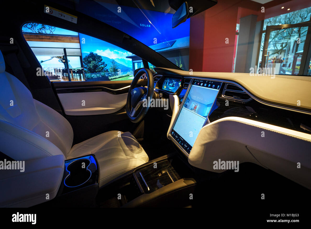 Tesla Model X Innen