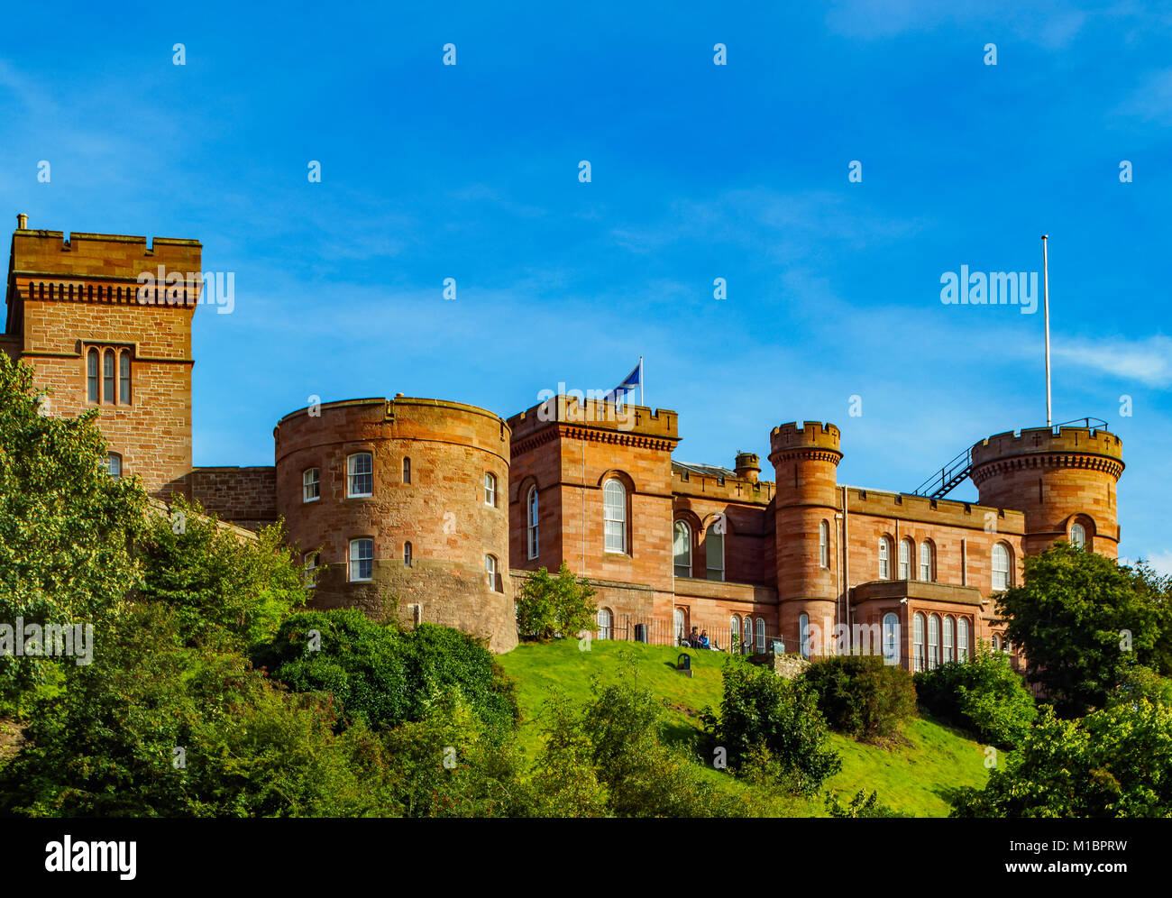 Schloss Inverness, Schottland, Vereinigtes Königreich Stockfoto