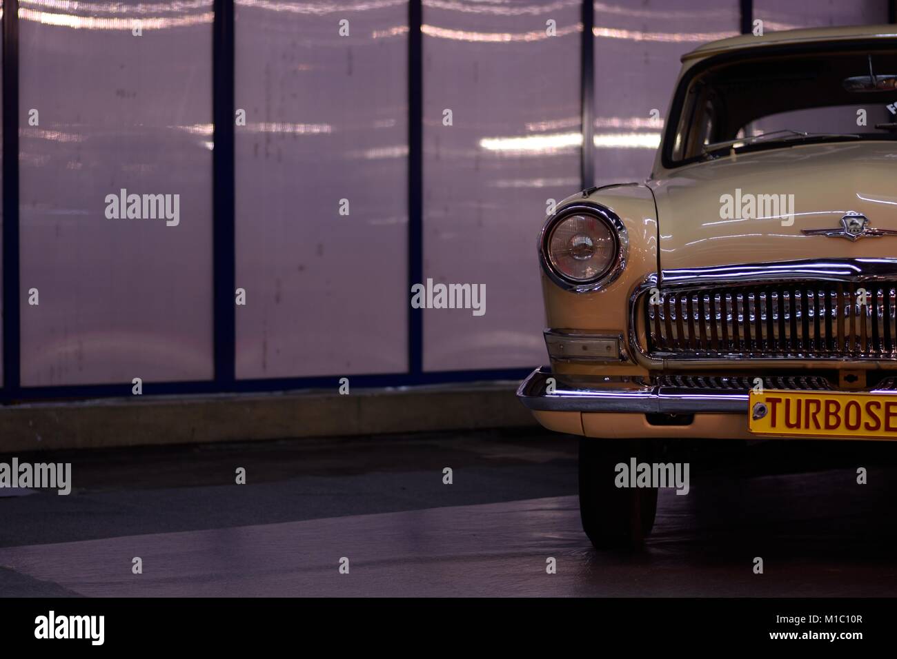 Ein elegantes, klassisches Auto. ein Traum. Stockfoto