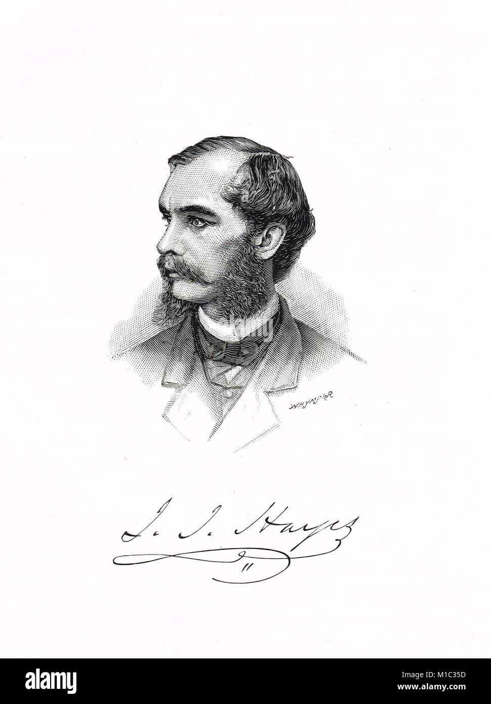 Dr. Isaac Israel Hayes, Arctic Explorer, 1852-1881 Stockfoto