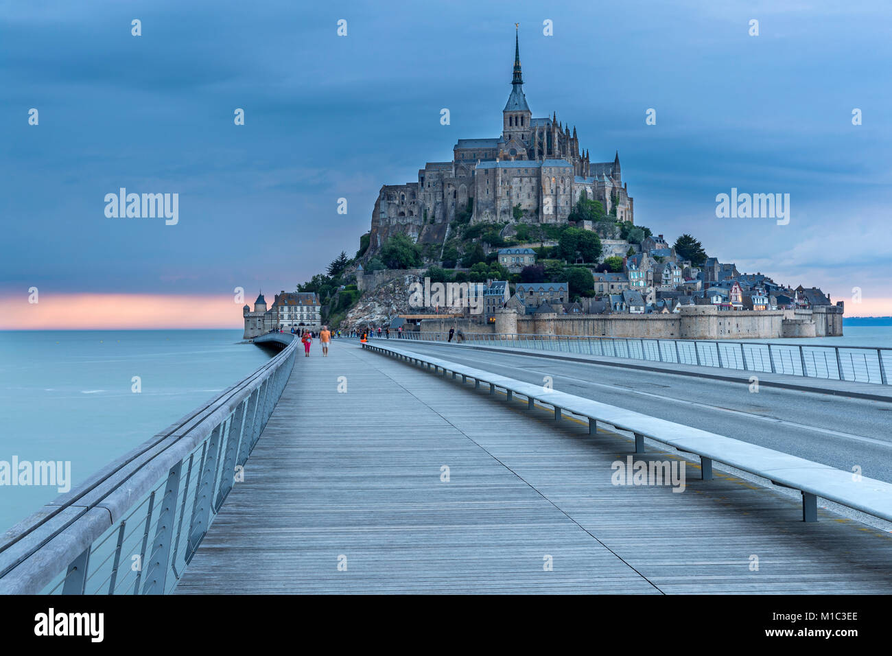 St. Michael's Mount, Normandie, Frankreich, Europa Stockfoto