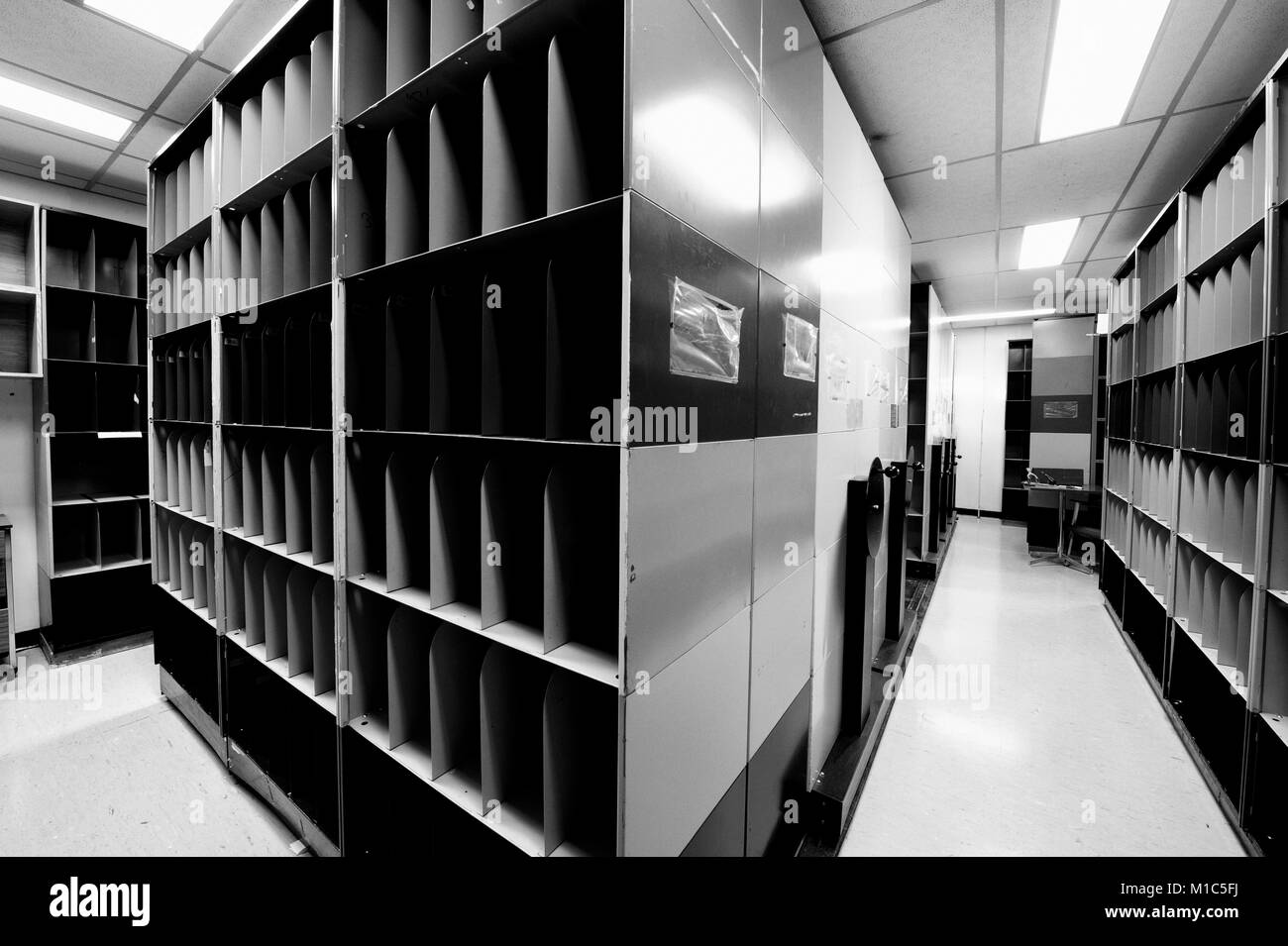 Dies ist eine von vielen Fotos, die ich im Innern nahm, nachdem der Sudbury St. Joseph Health Center (die Alten Allgemeinen Krankenhauses) geschlossen ist es Türen Stockfoto