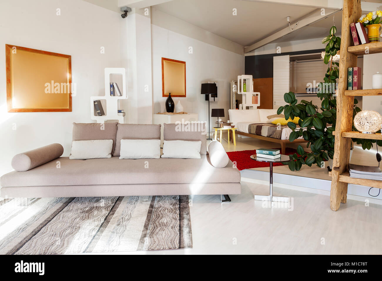 Home Interior moderne Schöne Wohnung in neuen Luxus Lage Stockfoto