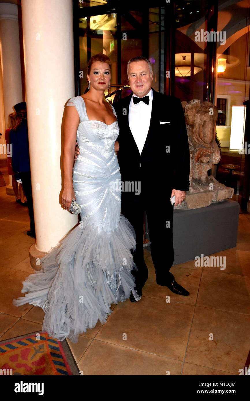 Anouk Van Nes Schwimmerin mit Lebenspartner: Jürgen B. Härter Stockfoto