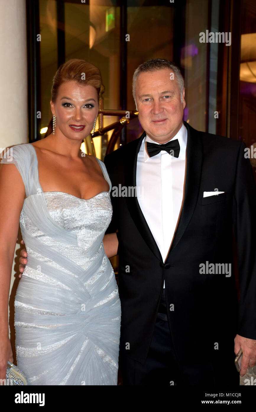 Anouk Van Nes Schwimmerin mit Lebenspartner: Jürgen B. Härter Stockfoto