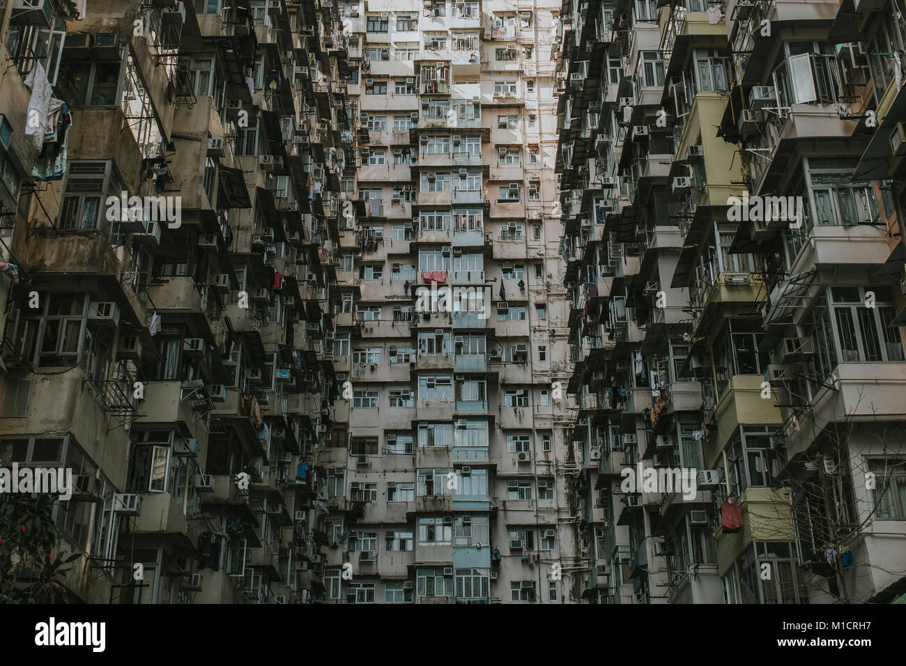 Hong Kong Architektur Stockfoto