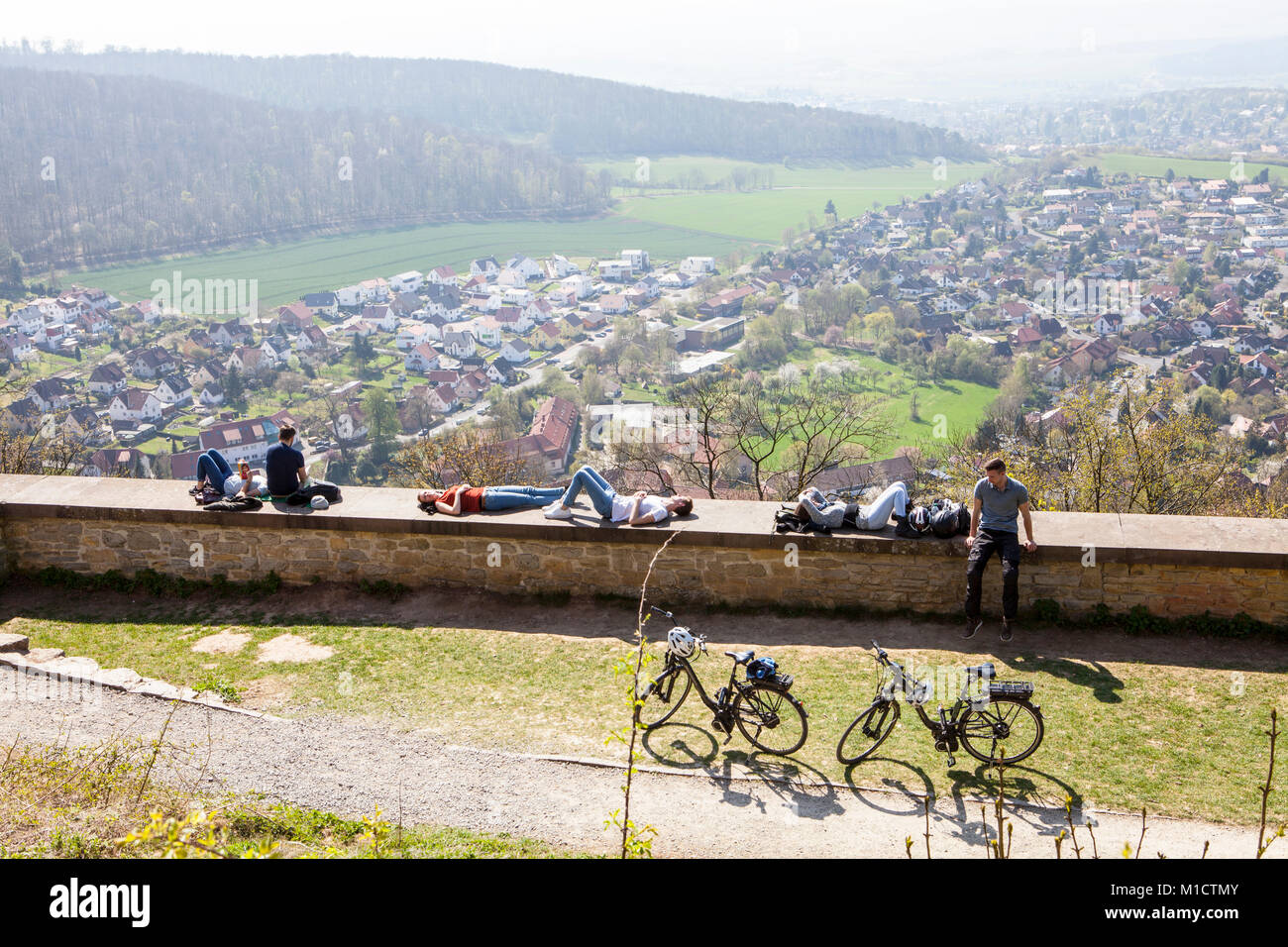 Burg Plesse, Niedersachsen, Deutschland Stockfoto