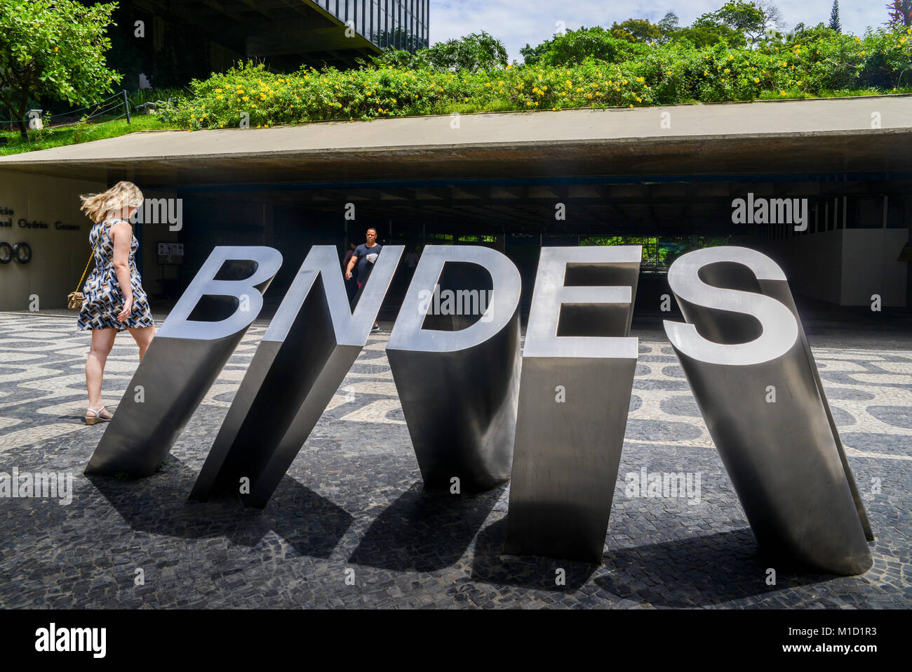 BNDES HQ in Rio de Janeiro, Brasilien Stockfoto