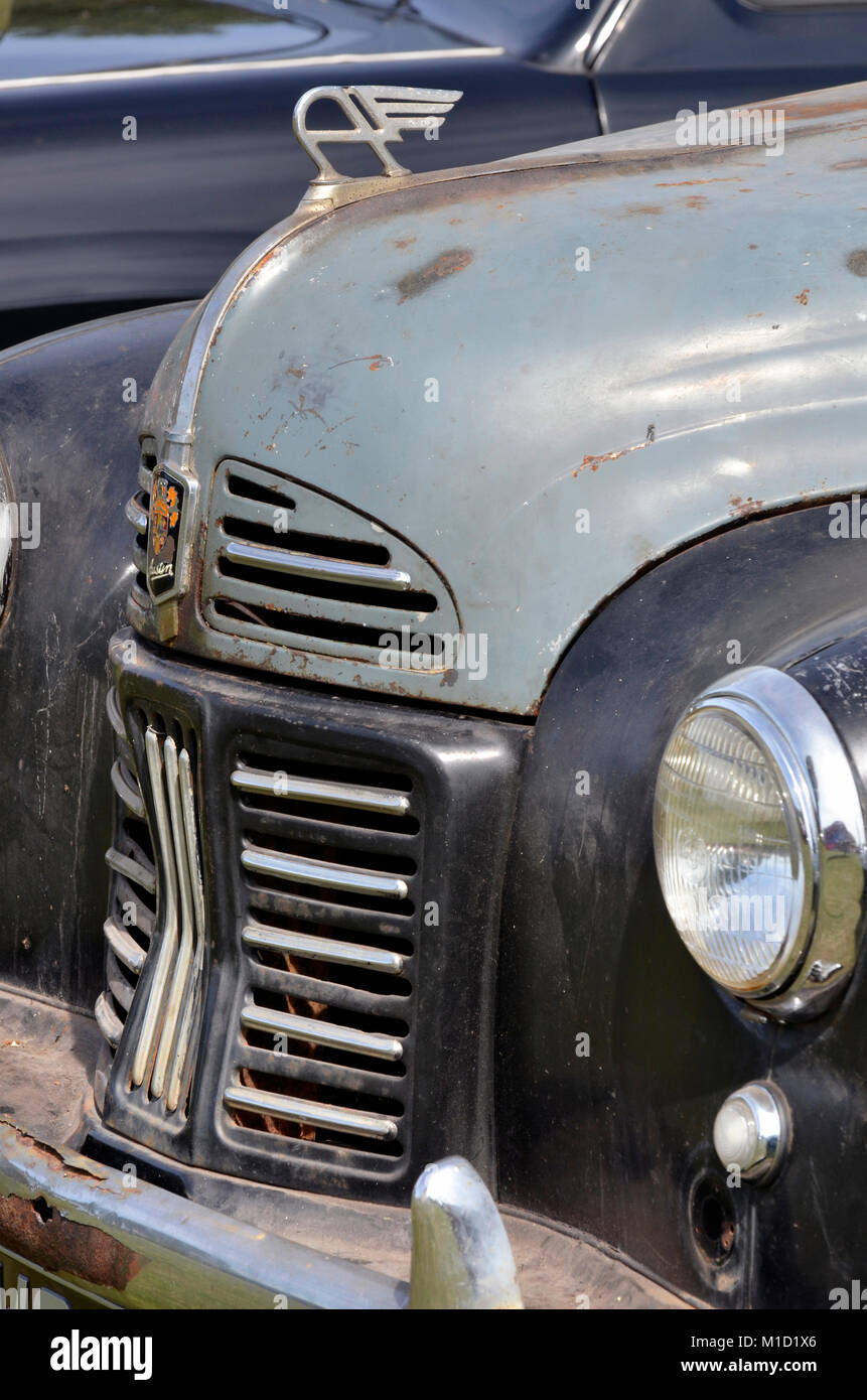 Vintage Austin A40 Pickup Truck vorne Stockfoto