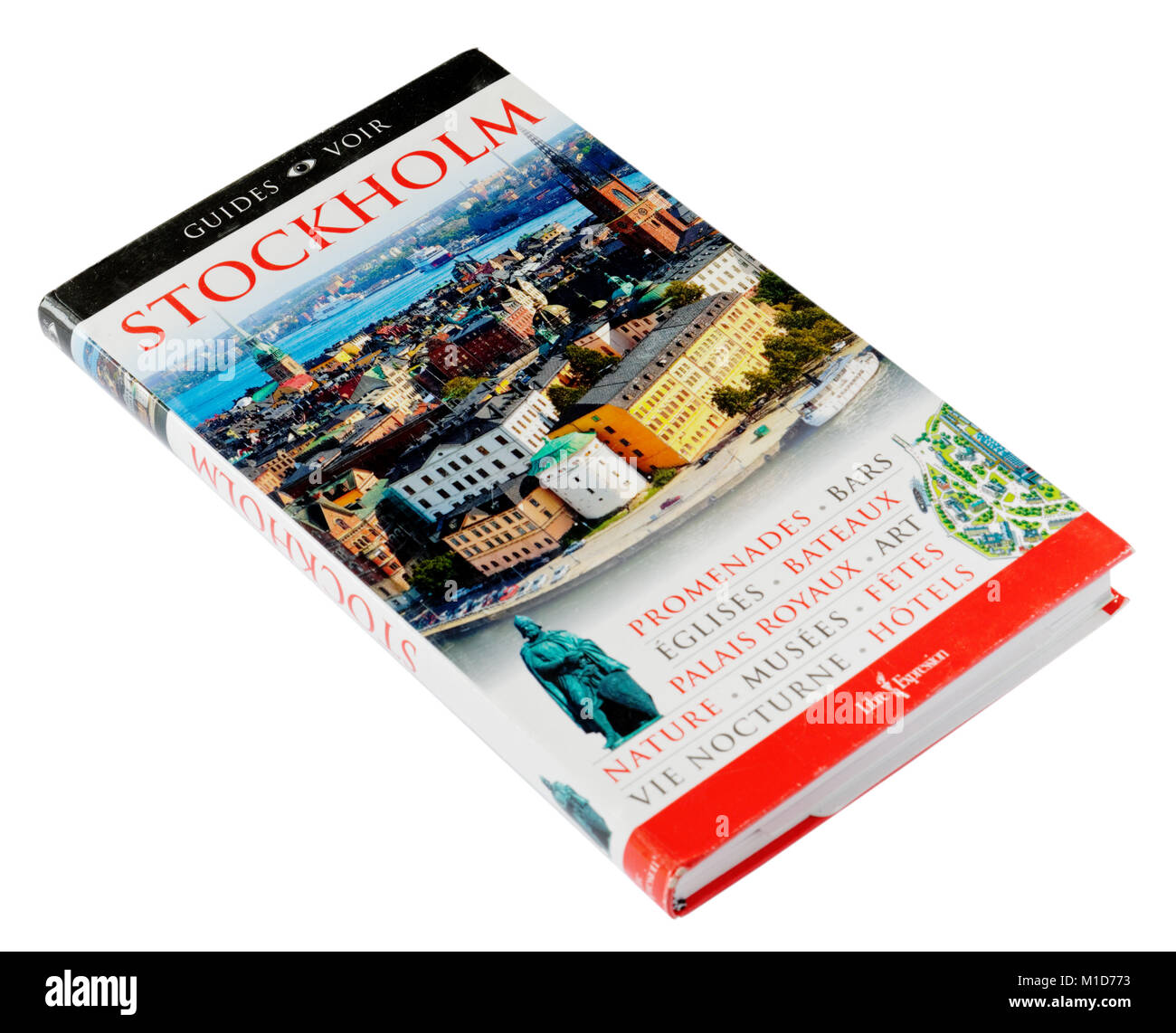 Die Führungen Voir City Guide nach Stockholm Stockfoto