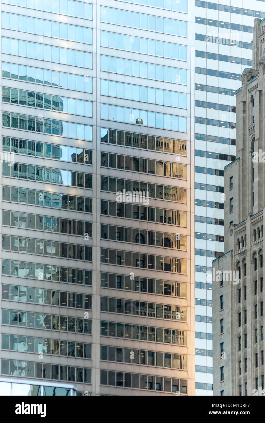Bank office Towers im Financial District von Toronto Stockfoto