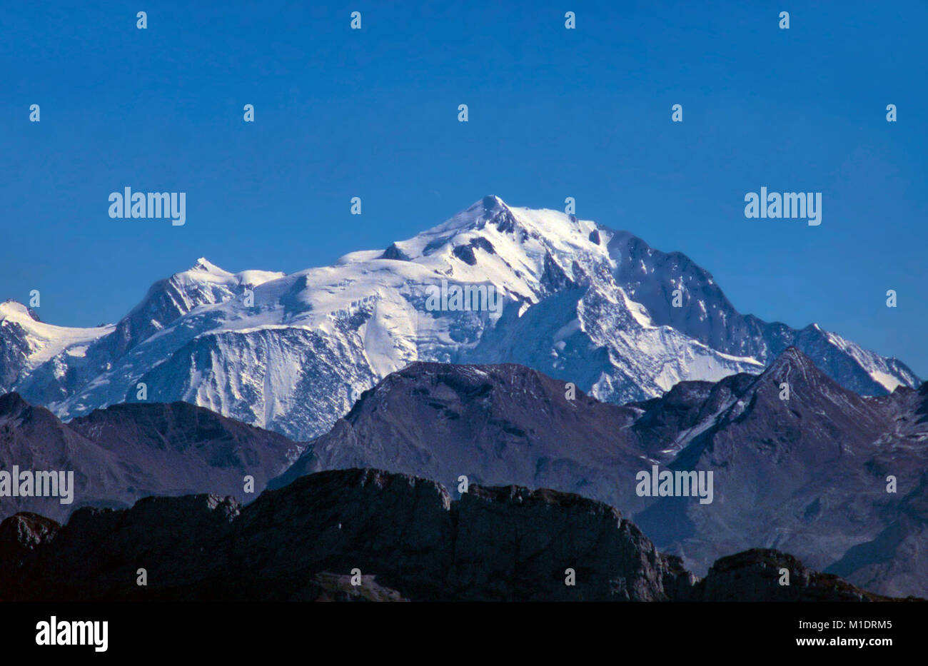 Mt.Blanc, Chamonix, Frankreich Stockfoto Mt.Blanc, Chamonix, Frankreich Stockfoto