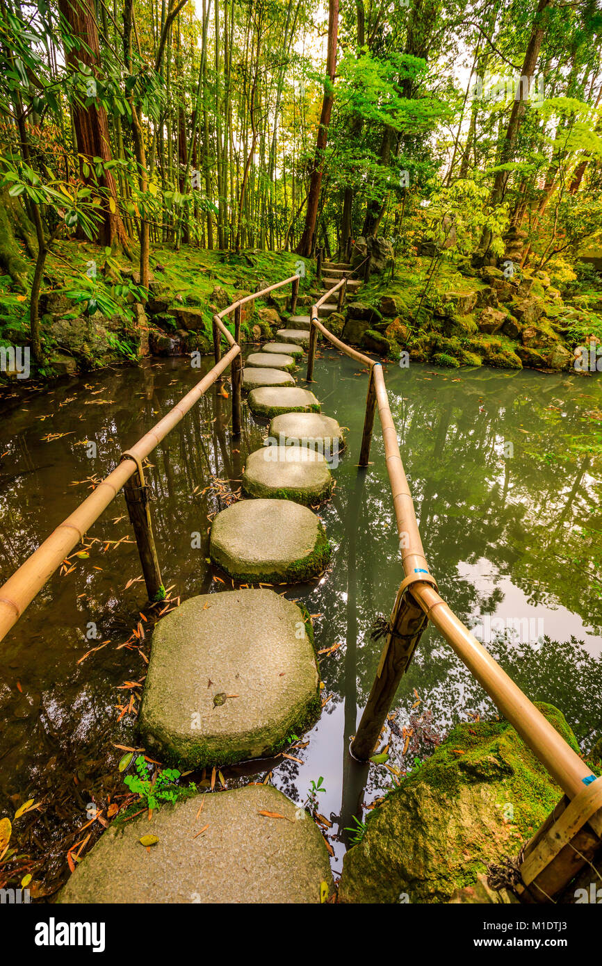 Nanzen-ji Zen Garten Stockfoto