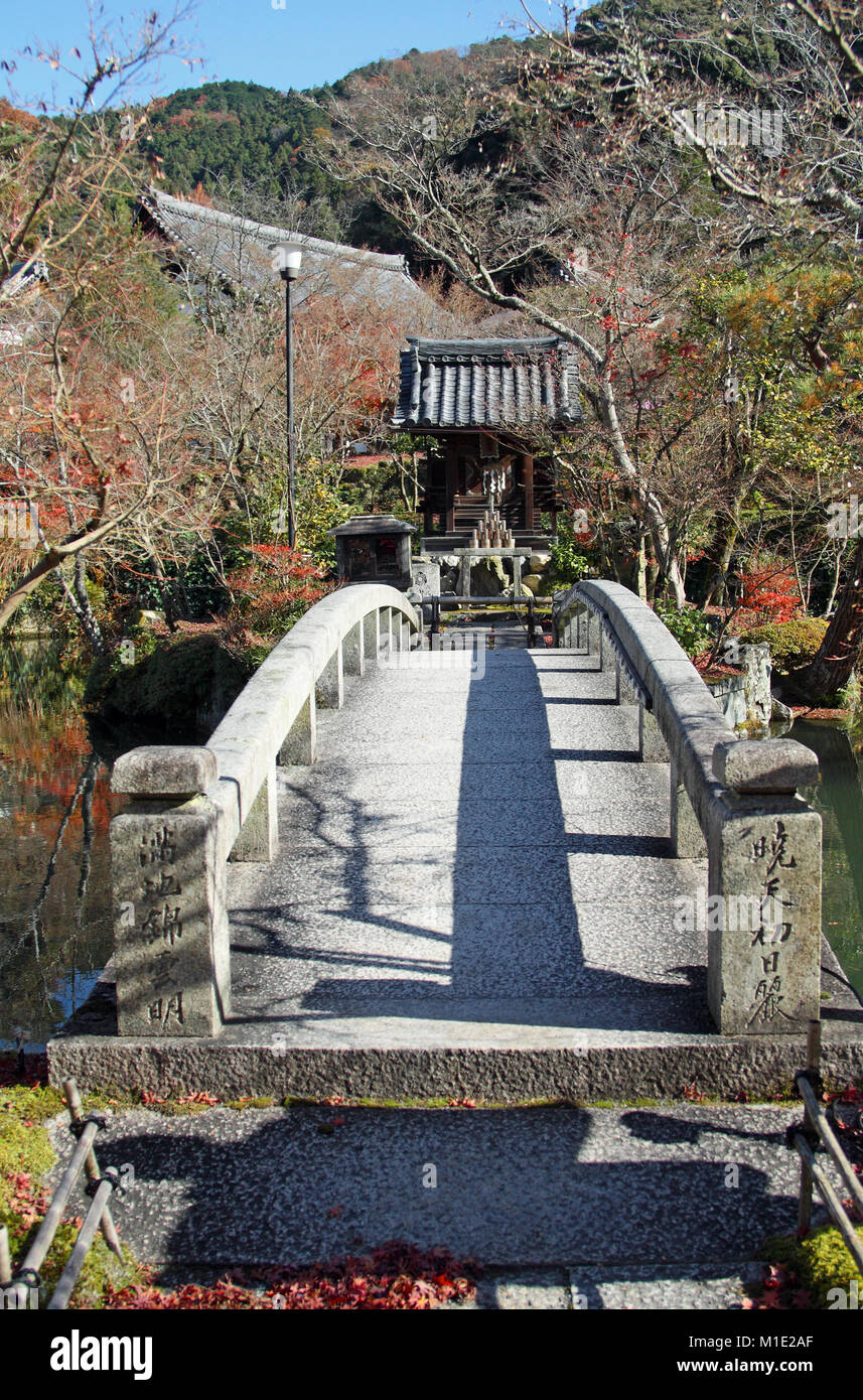 Aus Gründen der Eikan-dō Zenrin-ji Tempel, Kyoto, Honshu, Japan Stockfoto
