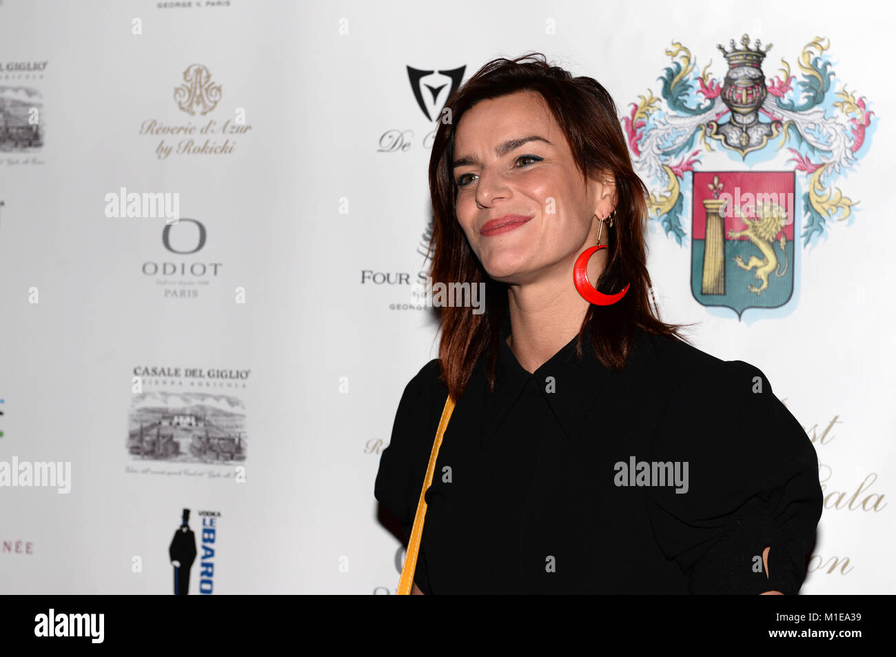 Januar 25th, 2018 - Paris Stars Die besten Award Gala 41th Edition" im Four Seasons Hotel George V in Paris teilnehmen. ****** BYLINE LESEN MÜSSEN: Stockfoto