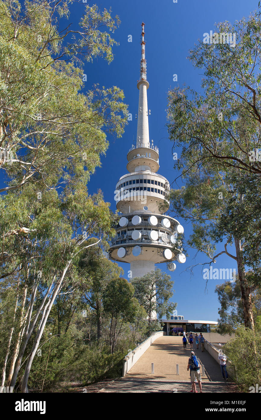 Telstra Communications Tower, Canberra, Stockfoto