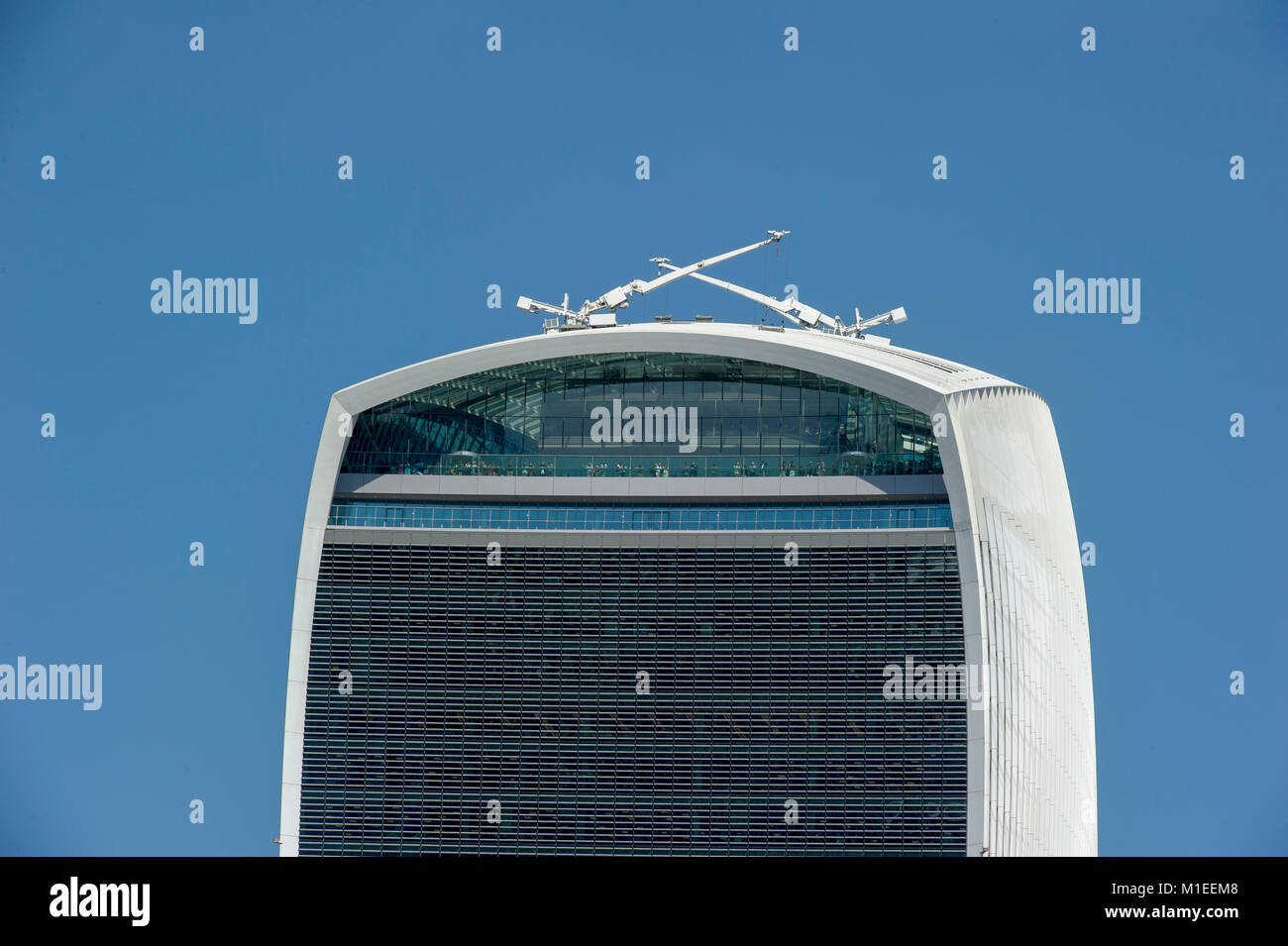 Der Londoner City Skyline mit den 20 Fenchurch Gebäude, die prominentesten. Stockfoto