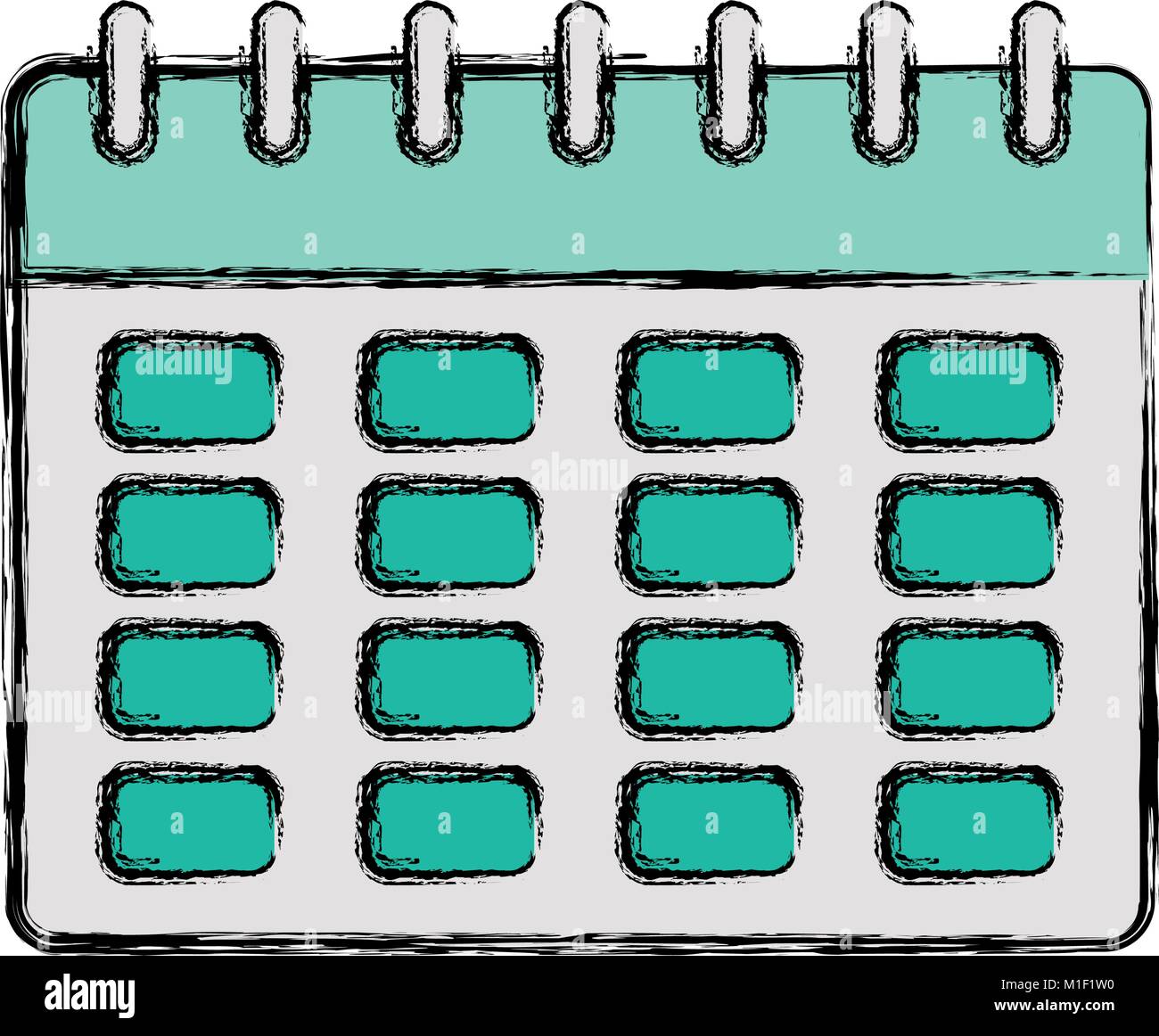 Kalender Vektor Illustration Stock Vektorgrafik Alamy