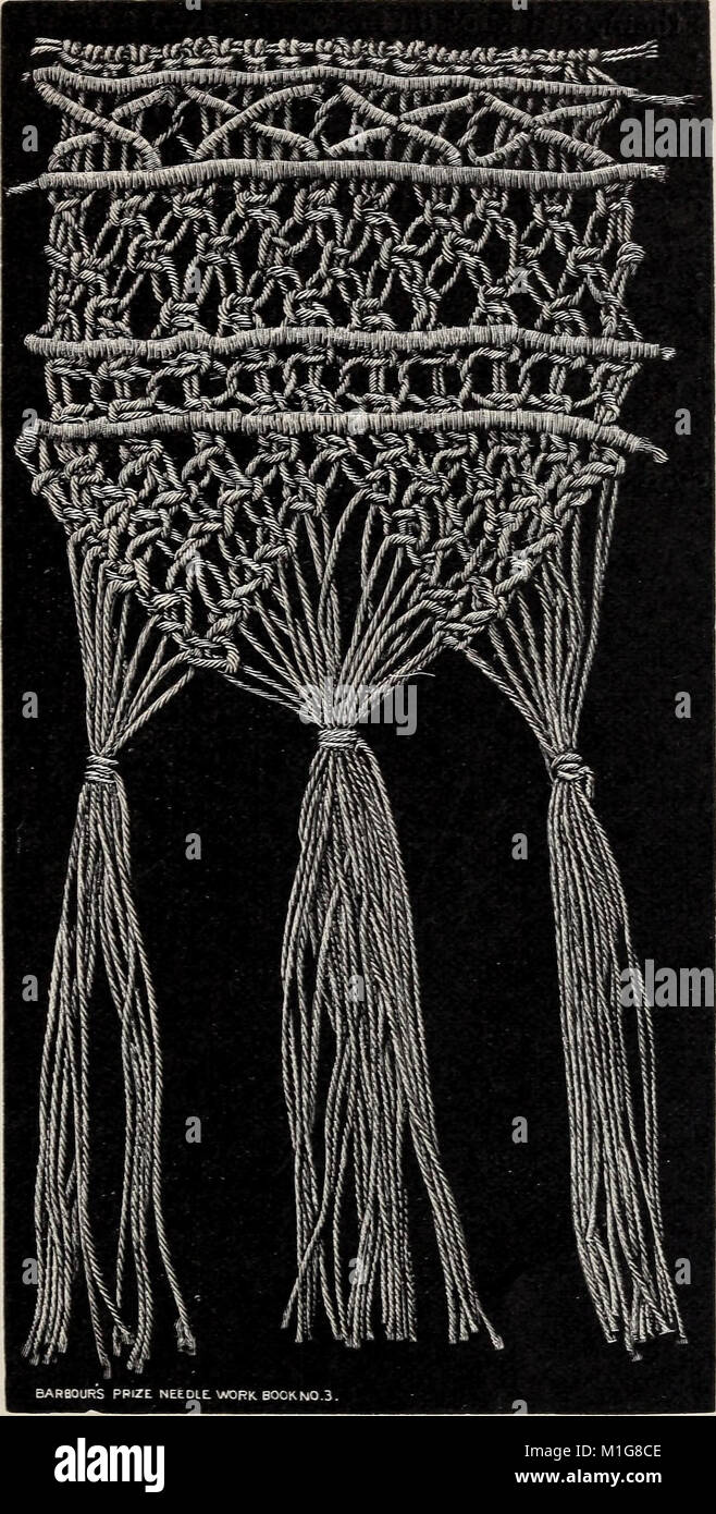 Eine Abhandlung über die Spitzen, Stickereien und Nadel - Arbeiten mit irischen Leinen Threads (1892) (14759173896) Stockfoto