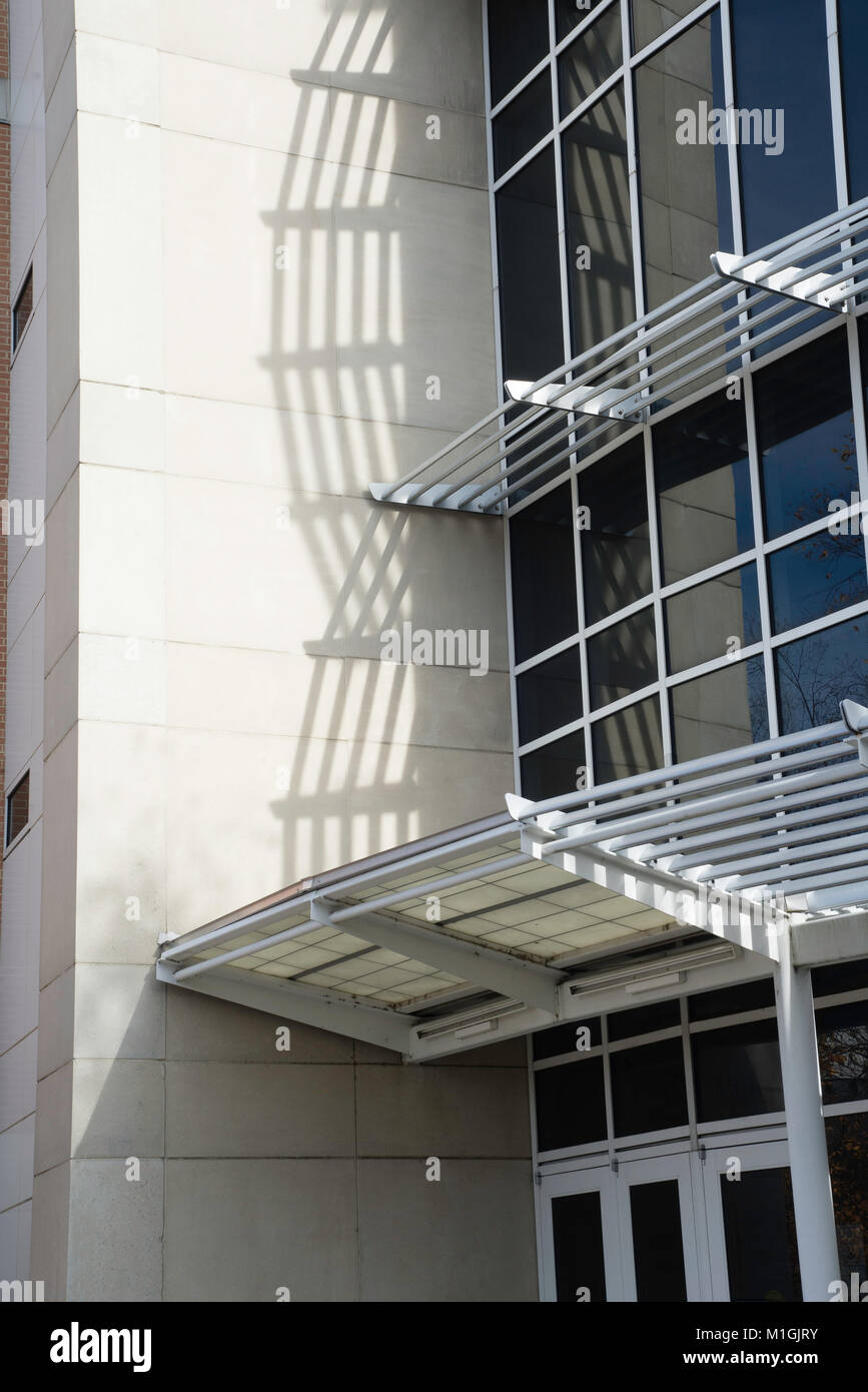 Architektur außen Old Dominion University, Norfolk, VA. Stockfoto