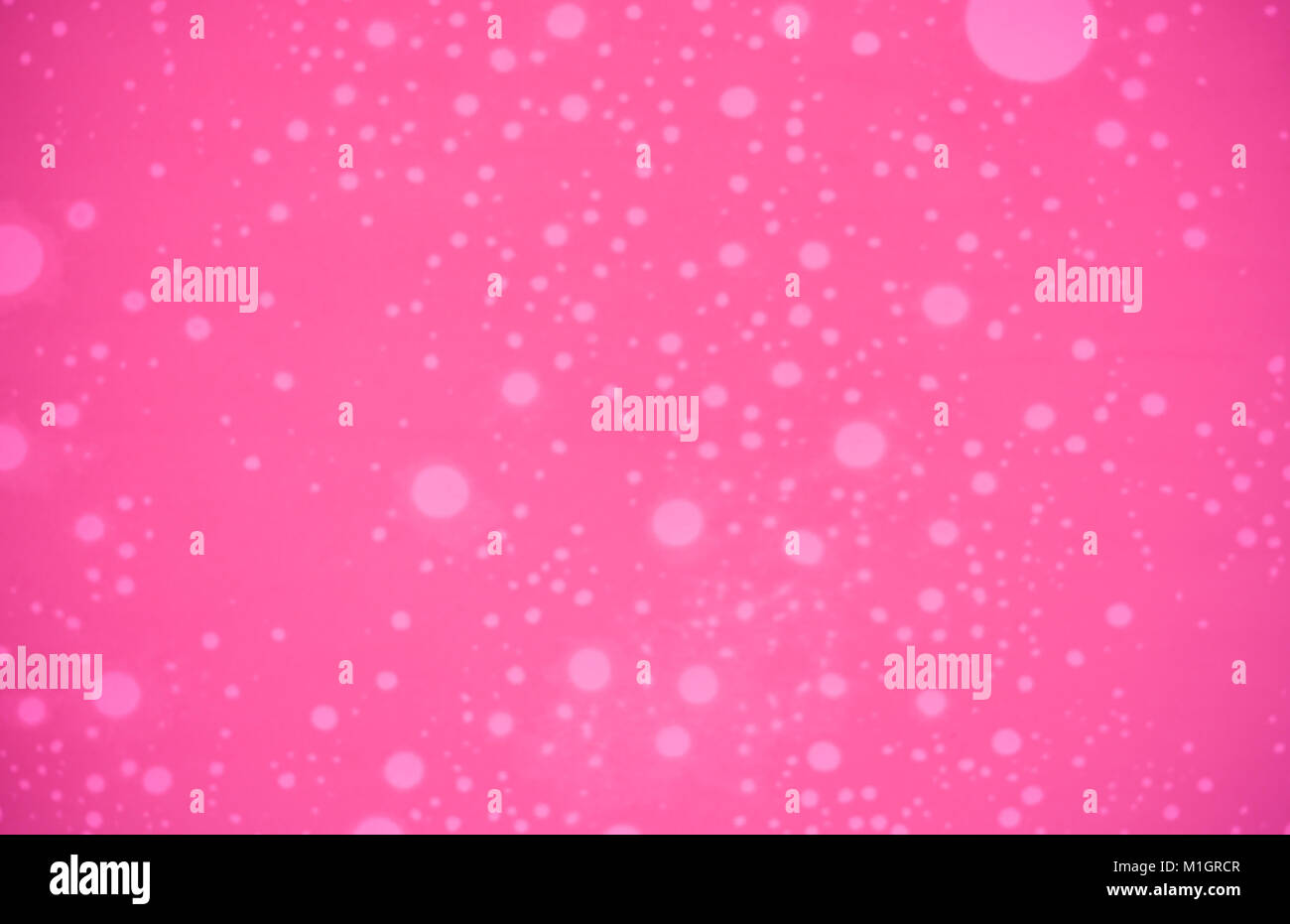 Rosa Textur Hintergrund mit weißen gepunkteten Muster. Valentines Tag Hintergrund mit Kopie Platz für Text. Stockfoto