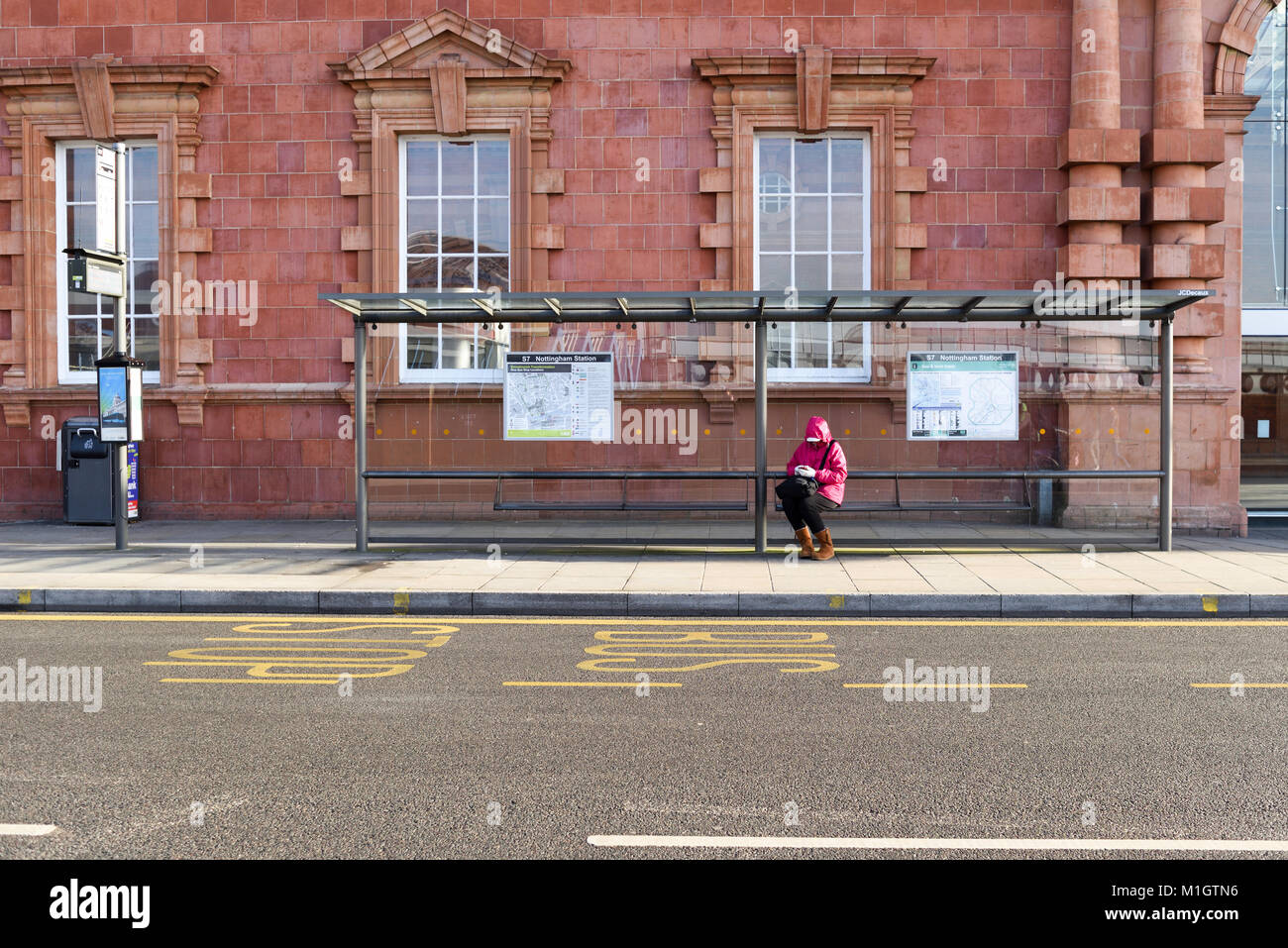 Nottingham East Midlands Train Station, UK. Stockfoto