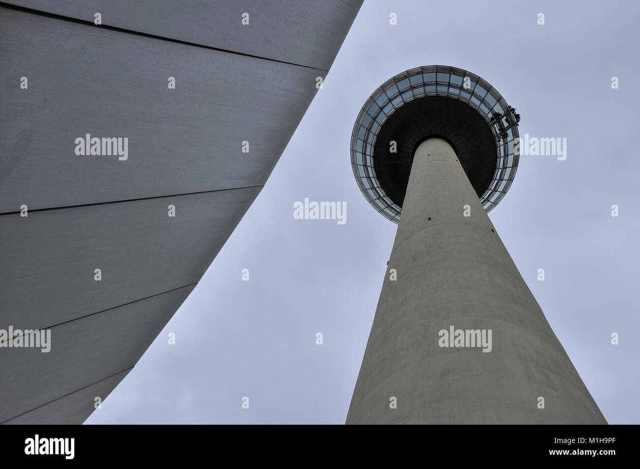 Fernmeldeturm Mannheim Stockfoto