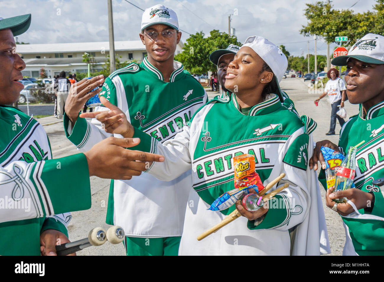 Miami Florida,Little Havana,Calle Ocho,Tres Reyes Magos,Three 3 Kings Day,Magi,Hispanic Latino ethnische Einwanderer Minderheit,religiöse ce Stockfoto