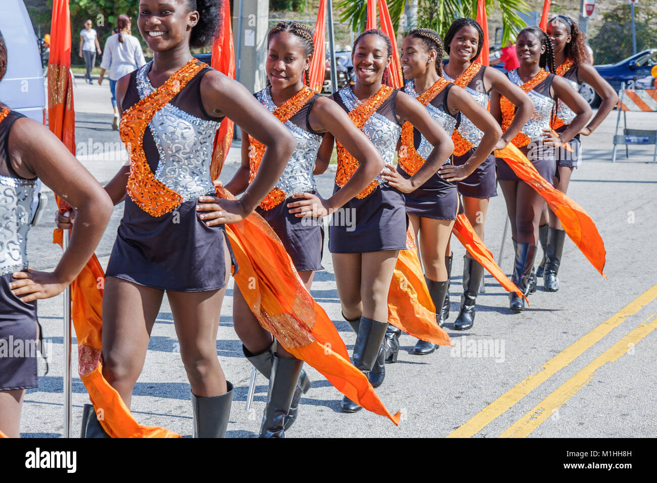 Miami Florida,Little Havana,Calle Ocho,Tres Reyes Magos,Three 3 Kings Day,Magi,Hispanic Latino ethnische Einwanderer Minderheit,religiöse ce Stockfoto