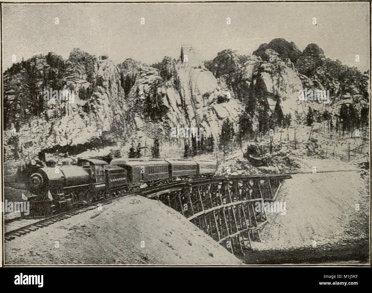 Eine Reihe von Sommer und Herbst Touren zu den Großen Seen, Yellowstone National Park, im Pazifischen Nordwesten, Alaska, der Kanadischen Rockies, Utah, Colorado und Kalifornien... (1908) (14762118401) Stockfoto