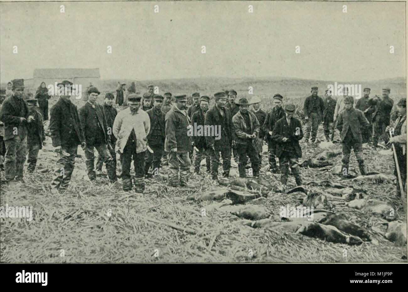 Alaska und der Klondike Gold Fields mit der Entdeckung von Gold