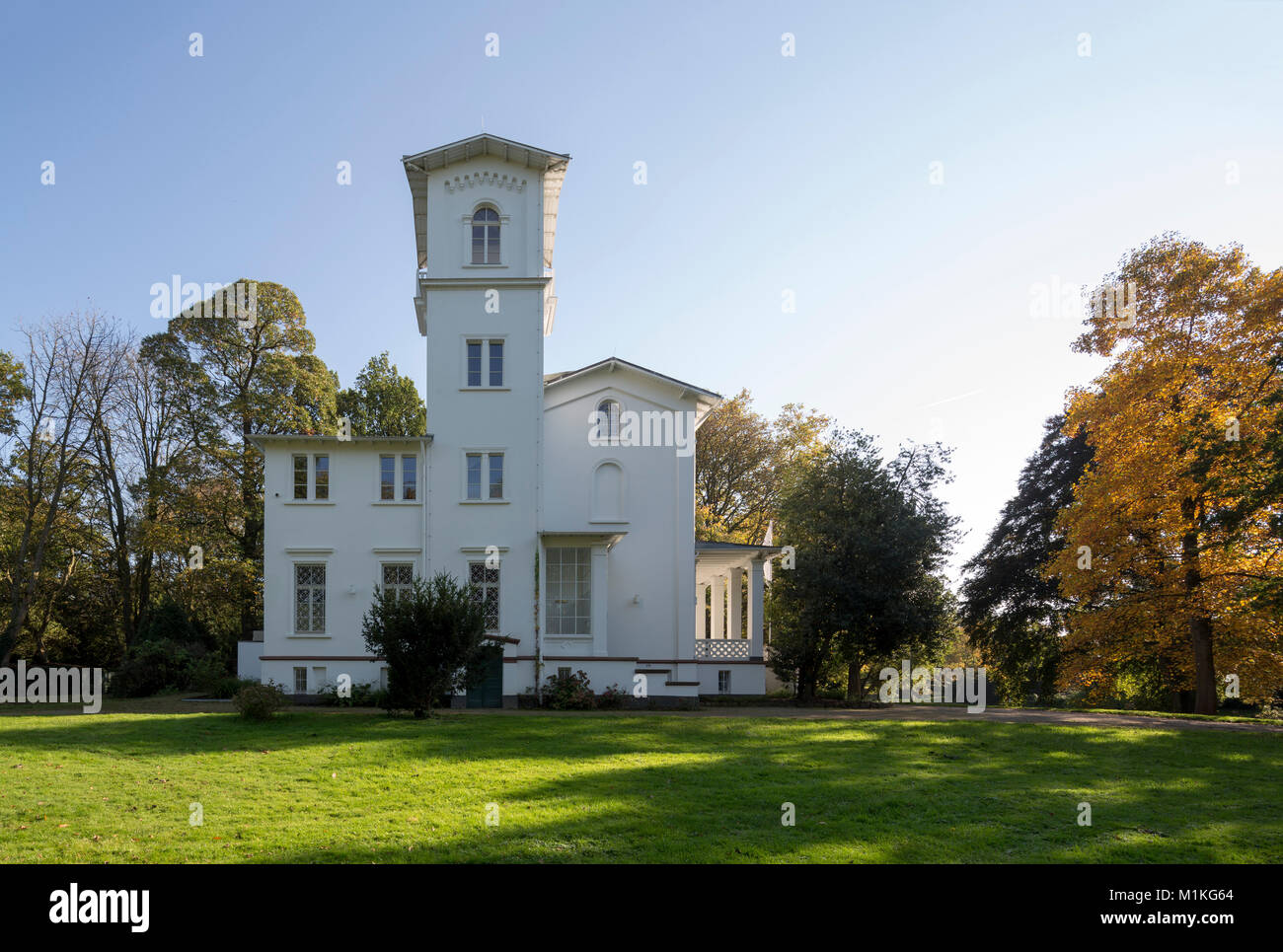 Krefeld, Schönhausenpark, Haus Schönhausen (Musikschule) Stockfoto