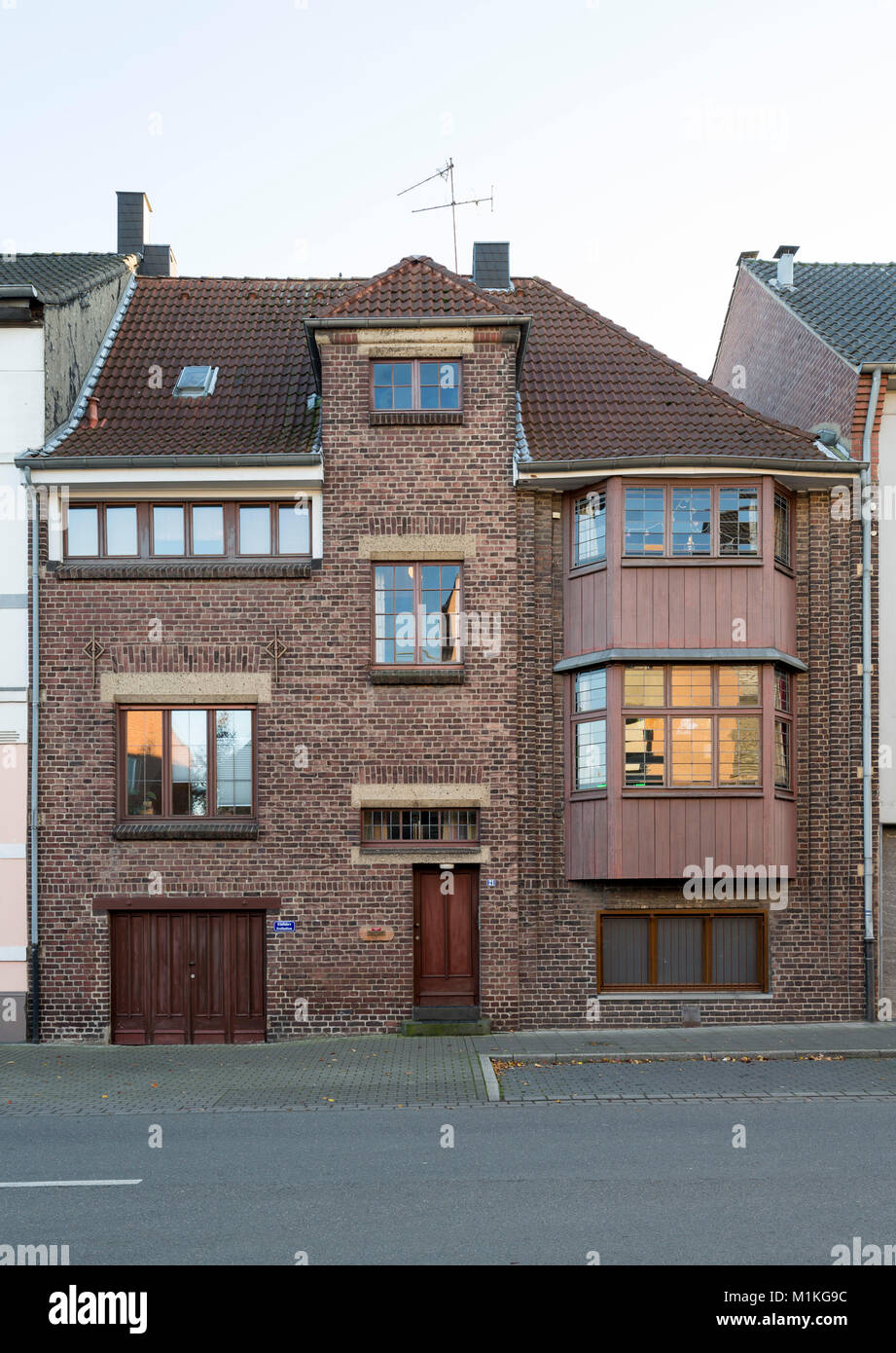 Krefeld-Hüls, Haus Dahmen, erbaut 1910 von Karl Dahmen Stockfoto