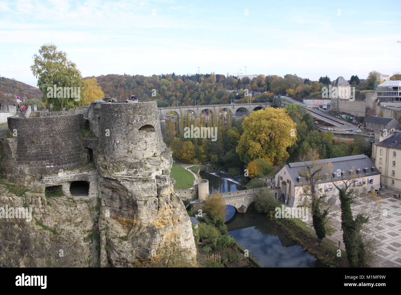 Großherzogtum Luxemburg, Festung, Kasematten, Malcolm Buckland Stockfoto