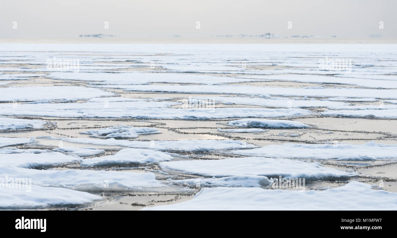 Ostsee im Winter Stockfoto
