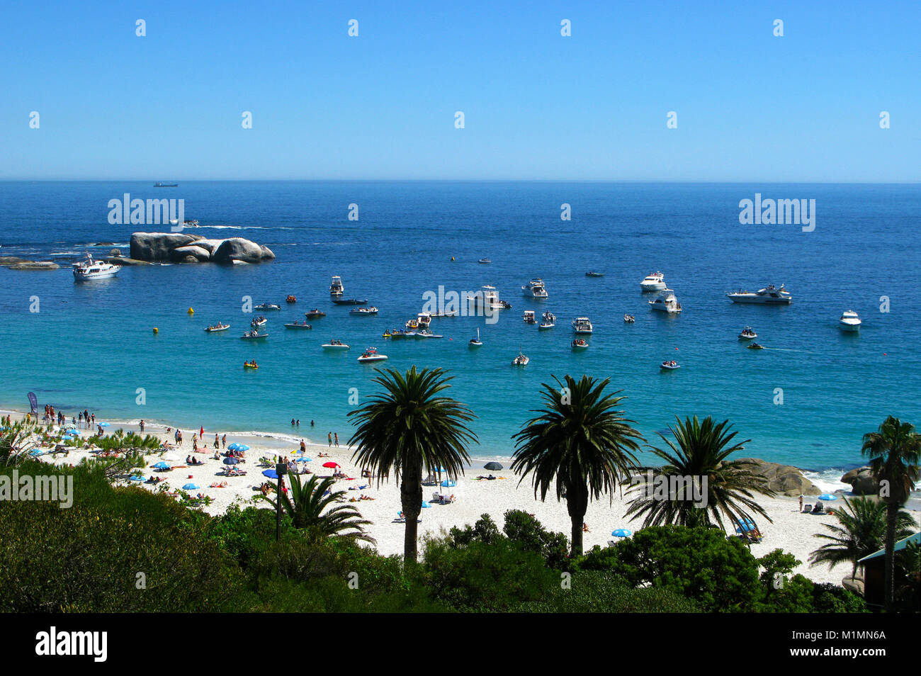 4 Clifton Beach, Bantry Bay, Kapstadt, Südafrika Stockfoto