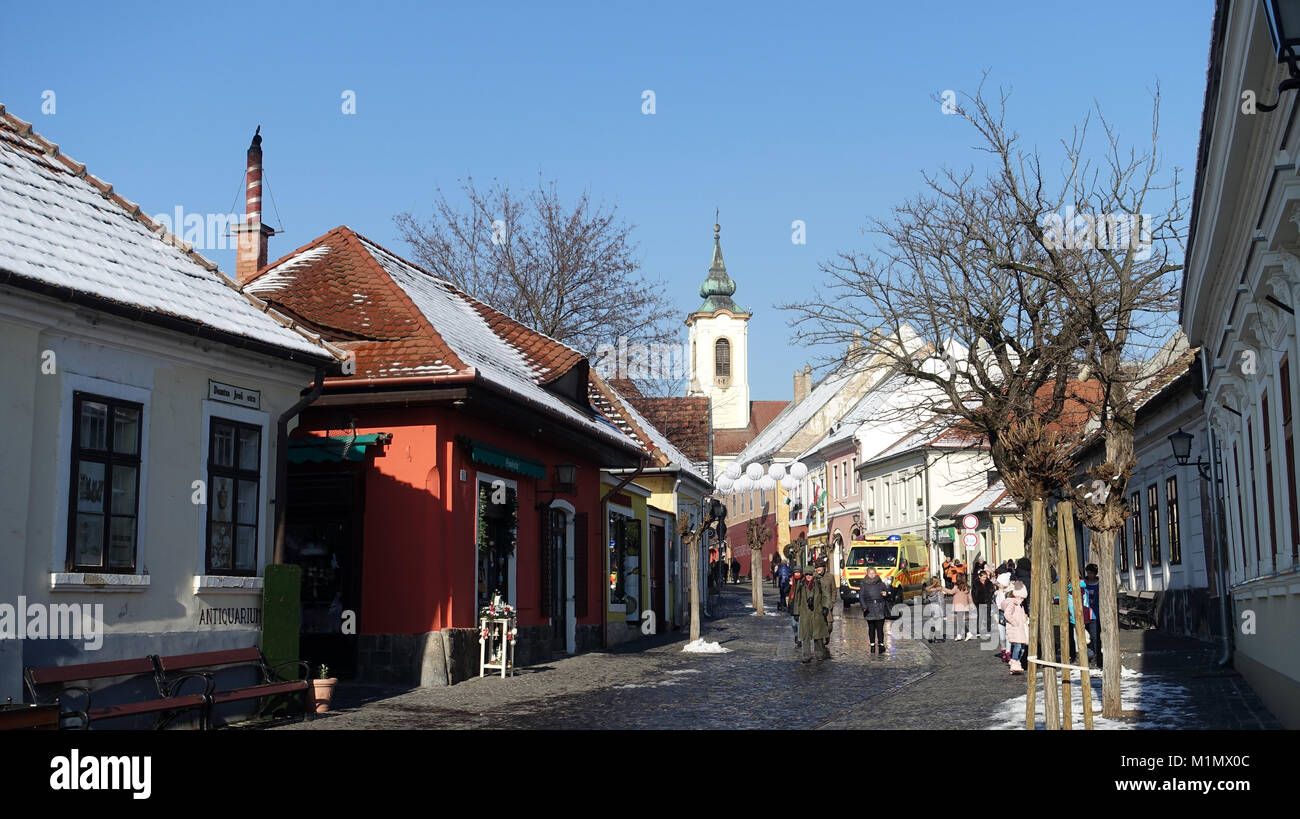 Szentendre, Ungarn, EU Stockfoto