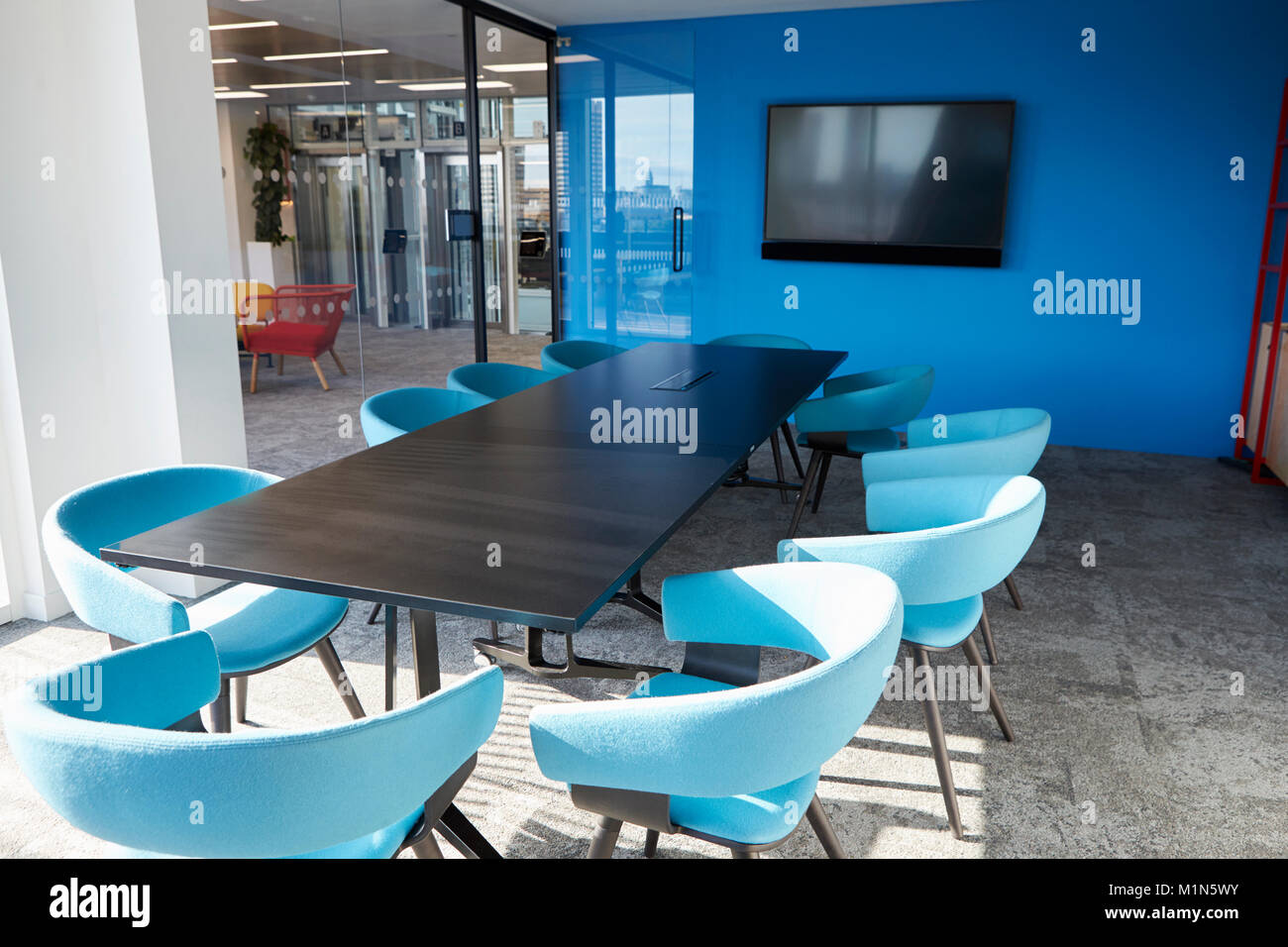 Leere business meeting zimmer in einem Büro Stockfoto
