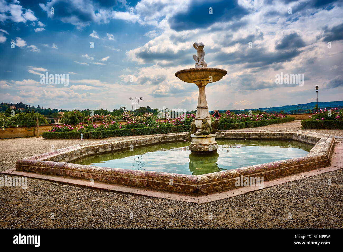 Fountain In Boboli Gardens Florence Stockfotos und bilder Kaufen Alamy