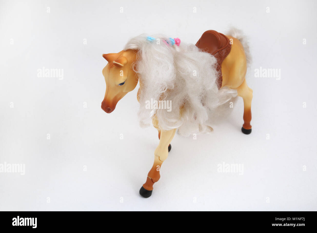 Spielzeug Tawny das Pferd Laufen und Wiehern von Mattel Stockfoto